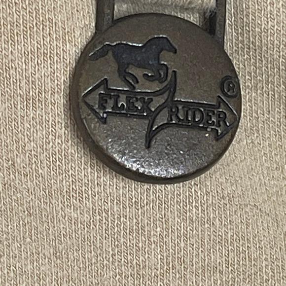 Flex Rider Women's Tan Riding Breeches Equestrian‎ Pants Size 30L - Picture 5 of 7